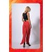 Renda rojo trousers